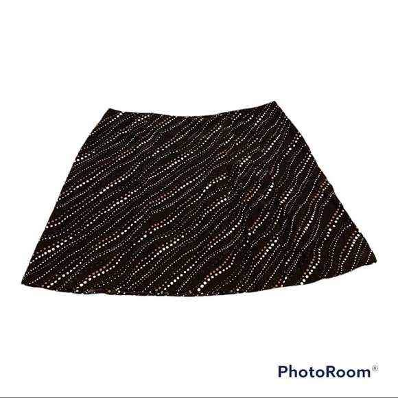 ELiSABETH 100% Silk ascending moon Midi Skirt | 24 | NWOT - Picture 11 of 11